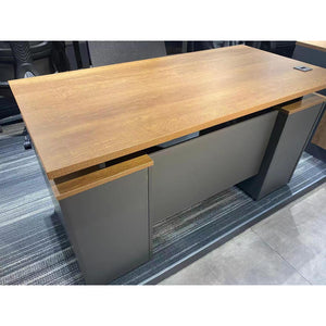 VOFFOV® Front Desk Office Table w/ Storage