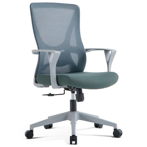 VOFFOV® Swivel Task Chair with Lumbar Support Armrest