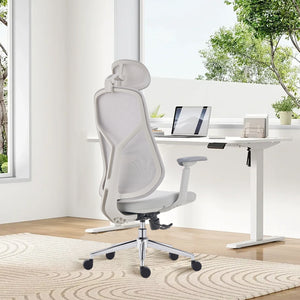  VOFFOV® 3D Ergonomic Chair with 3D Adjustable Armrests, Adjustable Headrest 