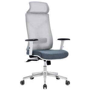 VOFFOV® Executive Mesh Chair with Adjustable Armrest