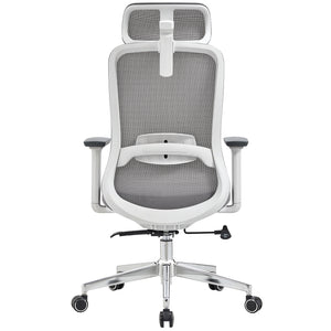 VOFFOV® Mesh Chair with 3D Adjustable Headrest & Armrest, Gray